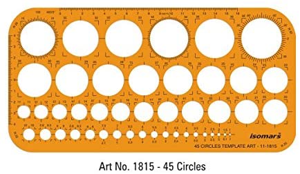 Circle Template Combo (Set of 2) - Isomars