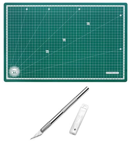 Cutting Mat A3 & Surgical Knife Combo - Isomars