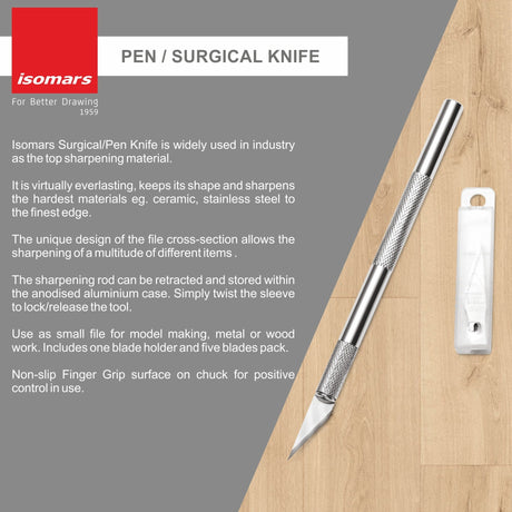 Cutting Mat A3 & Surgical Knife Combo - Isomars