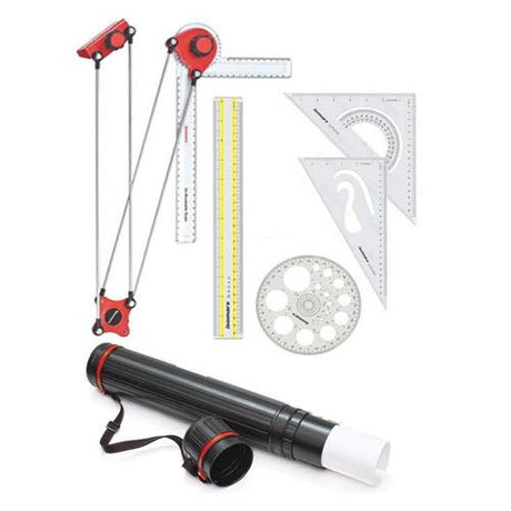 Drafting and Drawing Combo with Sheet Container - Isomars