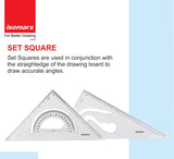 Drafting and Drawing Combo with Sheet Container - Isomars