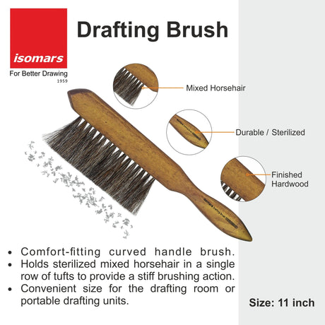 Drafting Brush - 10" - Isomars