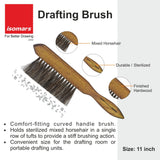 Drafting Brush + Erasing Shield + Mechanical Pencil Combo - Isomars