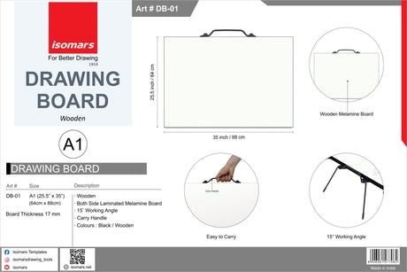Drawing Board (15° Working Angle) - Isomars