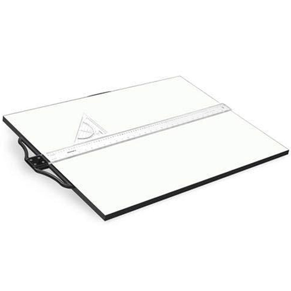 Drawing & Drafting Board(A2 size- 18.5" x 25.5") with Detachable T-Square Scale - Isomars