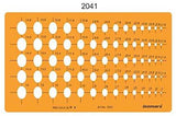 Ellipses Templates Combo (Set of 4) - Isomars