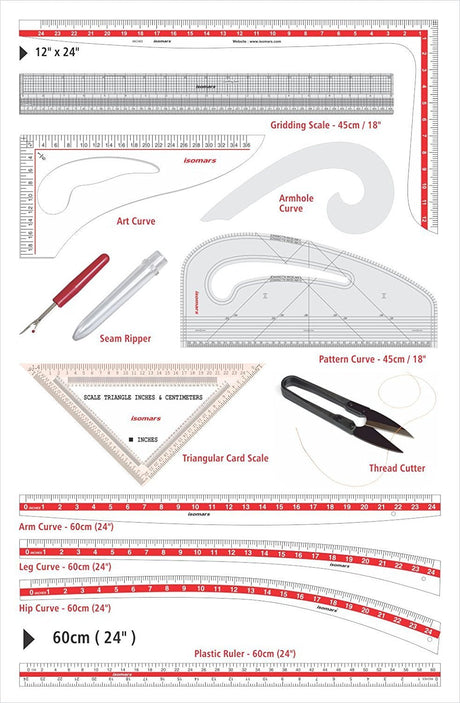 Fashion Designing Kit - Isomars