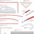 Fashion Designing Kit - Set of 11 - Isomars