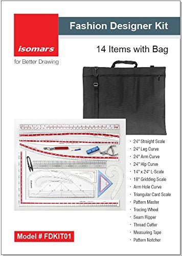 Fashion Designing Kit (Set of 14) - Isomars