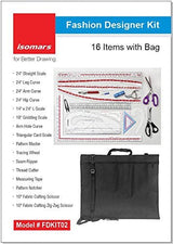Fashion Designing Kit (Set of 16) - Isomars