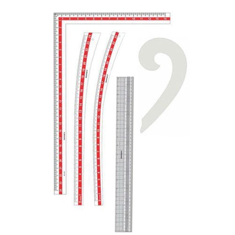 Fashion Designing Ruler Set - Isomars