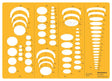 Four-In-One Ellipse Template - Isomars