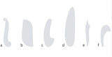 French Ship Curves Stencil - Set of 6 - Isomars