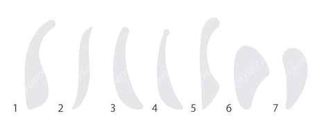 French Ship Curves Template (Set of 7) - Isomars