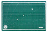 Garment Patchwork Quilting Ruler (12") with Cutting Mat A3 - Isomars