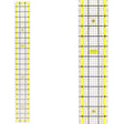 Garment Patchwork Quilting Ruler (3"X24") - Isomars