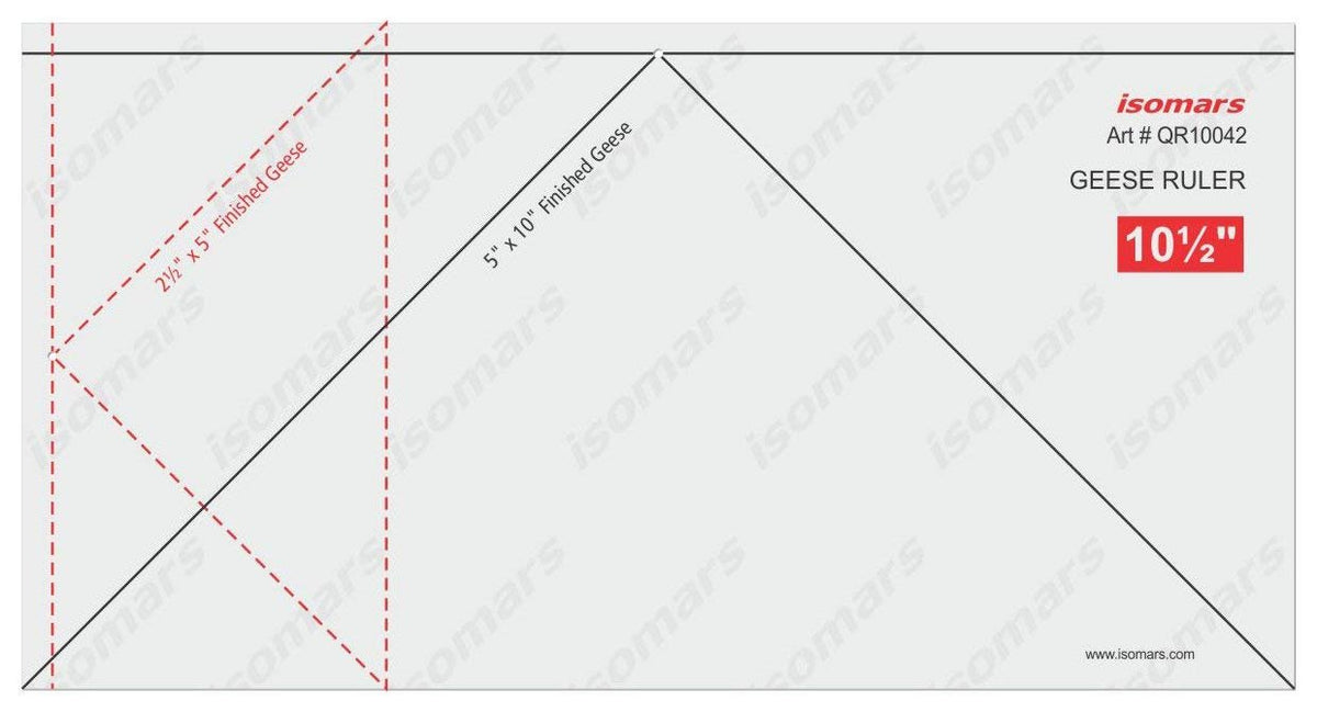 Geese Ruler (10.5") - Isomars