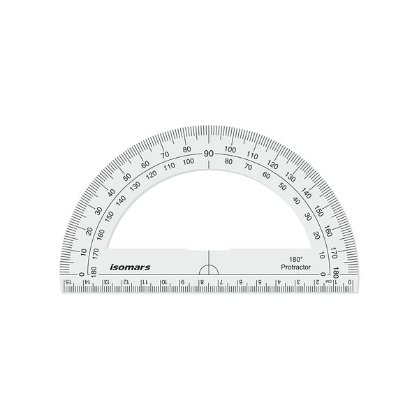 Technical Set Squares, Semi-protractor & Scale - Isomars