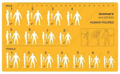 Human Position Figure Position Template - Isomars