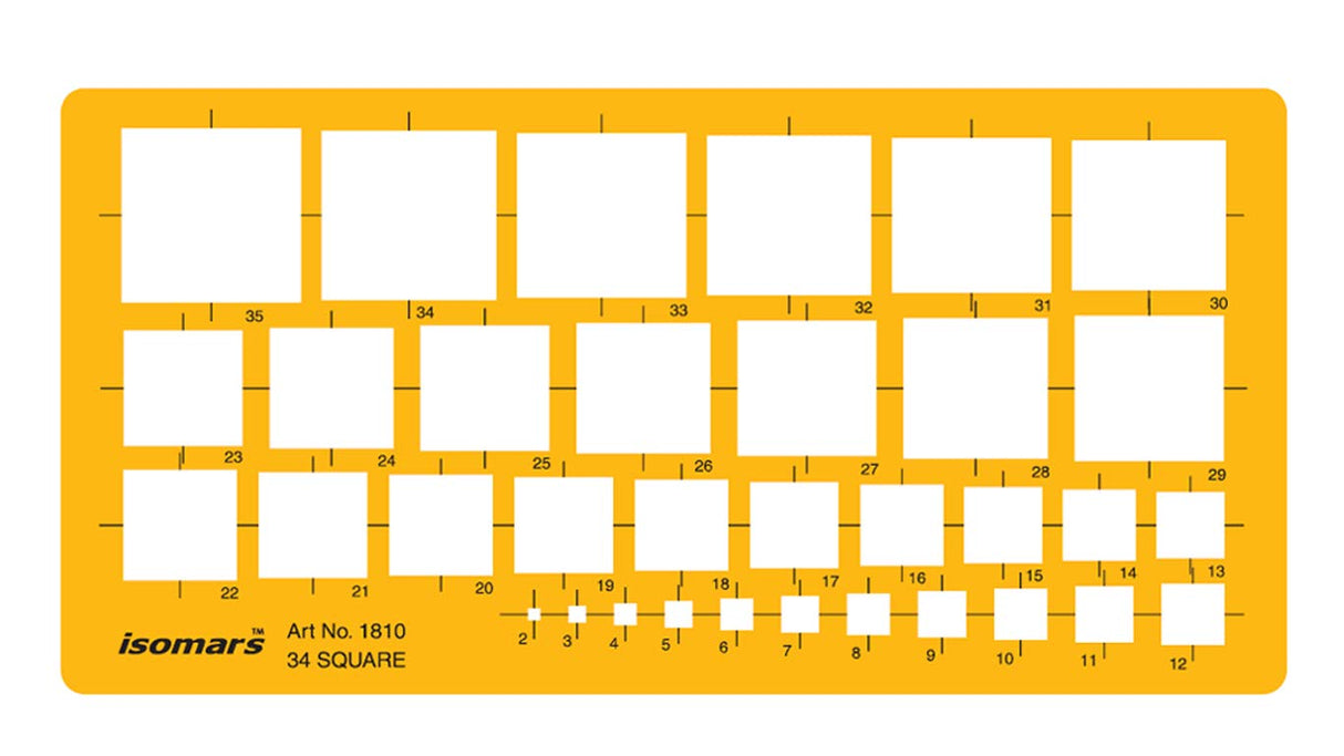 Technical Drawing Templates (Set of 4) - with French Curves