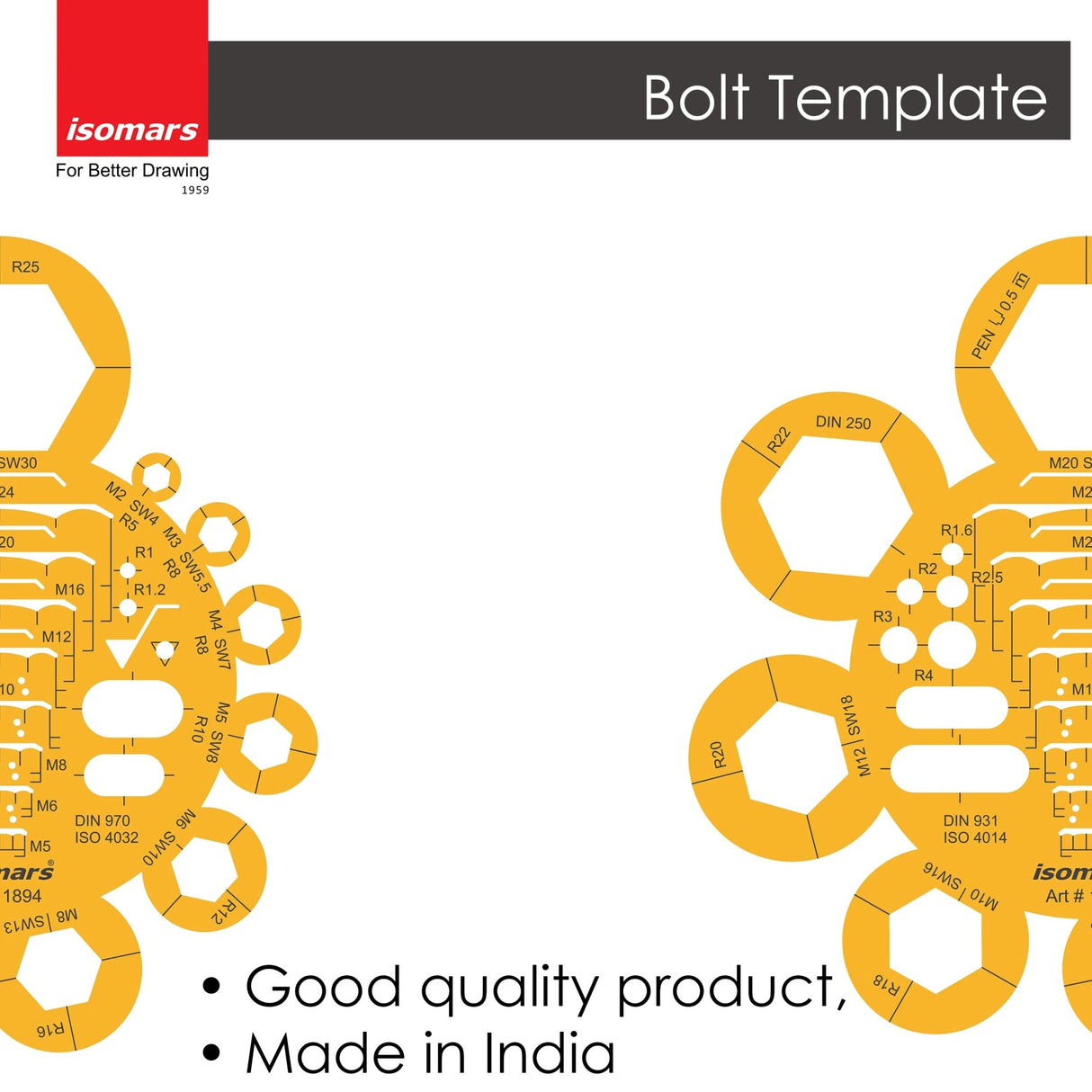 Isomars Bolt Template - Isomars