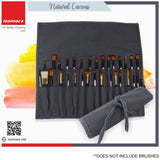 Isomars Brush Roll Up Case - Grey - Isomars