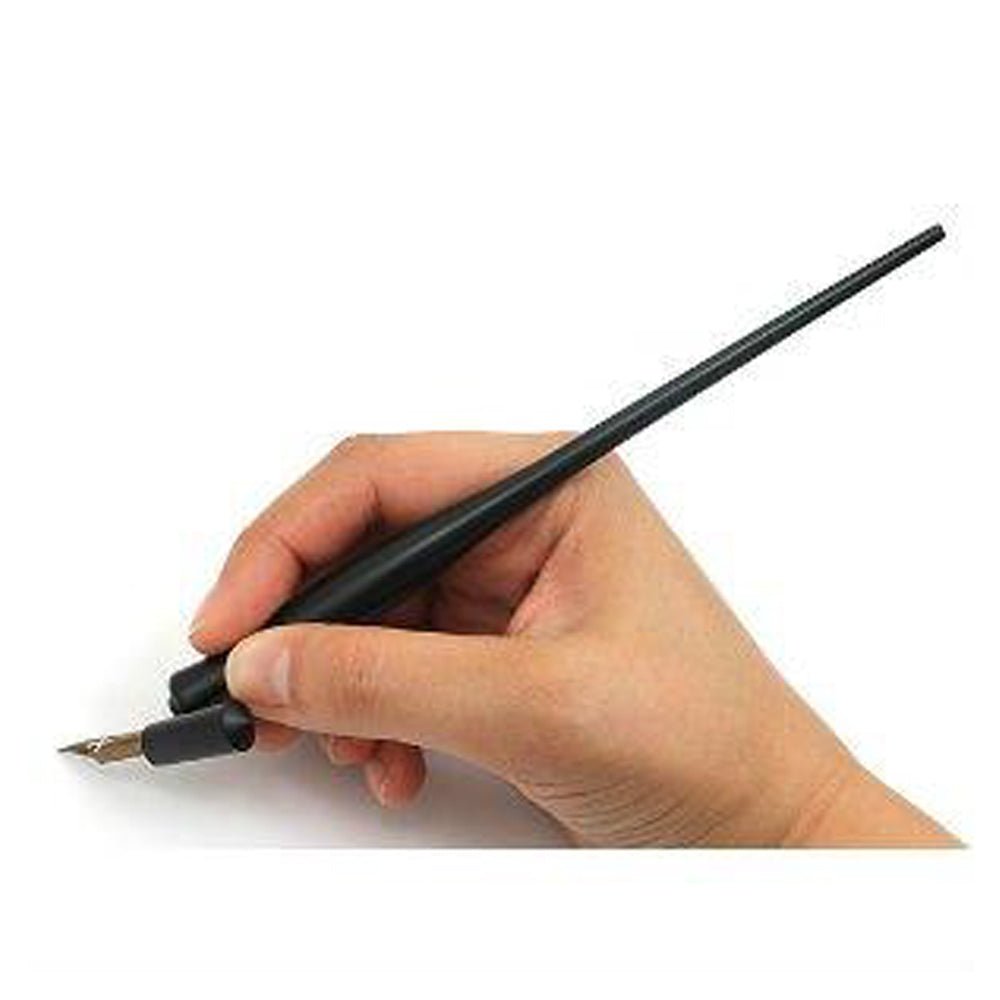 Isomars Calligraphy Dip Pen Set with 2 Nib Holders, 6 Nibs, 30 ml Ink for Beginners - Isomars