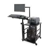 Isomars Computer Table - Adjustable - Professional Workstation for Computer - Ideal for Home, Schools, Office, Hospitals, Gaming Etc. - Isomars