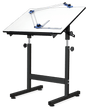 Isomars Drawing Board Table - Scholar with White Laminated Board Size - 25.5"x35" and Drafter - Isomars