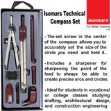 Isomars Drawing Drafting Board Architect Kit - Board Size 18'' x 25'' - Isomars