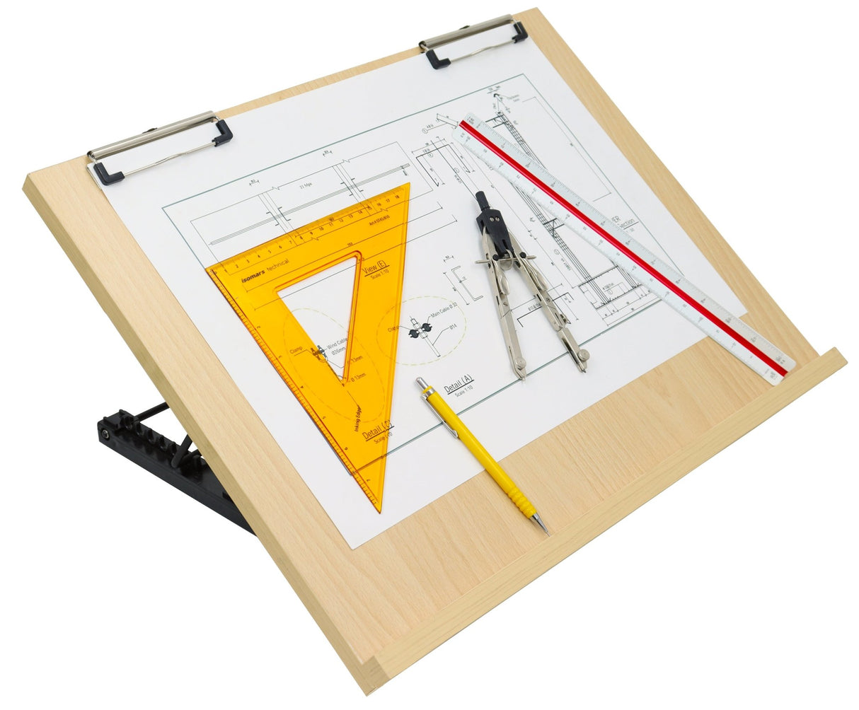 Isomars Foldable Art board Drawing & Drafting Board - A2 - 18.5" x 2.5.5" - Isomars