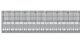 Isomars Gridding Ruler Scale 18 Inch | Transparent Measuring Tool for Pattern Making, Tailoring, Garment Design & Drafting - Isomars
