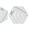 Isomars Hexagon Quilting Scale - Isomars