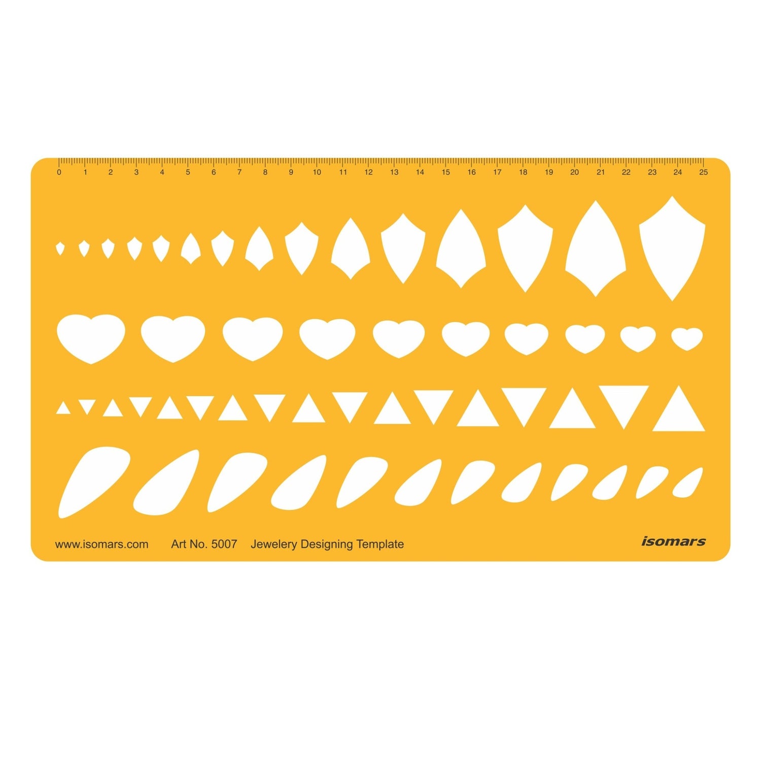 Isomars Jewelry Design Template - Assorted Shapes - Isomars