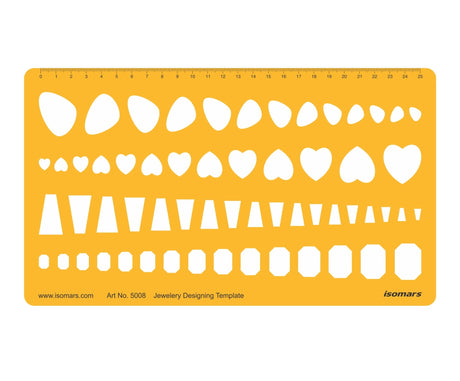 Isomars Jewelry Design Template - Assorted Shapes - Isomars