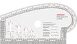 Isomars Multipurpose Curve | Quilting Ruler for Fashion Designing - Isomars