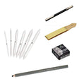 Isomars Paper Stumps for Blending with Pencil Extender,Charkoal Pencil, Kneadable Art Eraser & Sand Paper - Isomars
