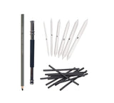 Isomars Paper Stumps Set of 6 with Charcoal & Pencil Extender - Isomars