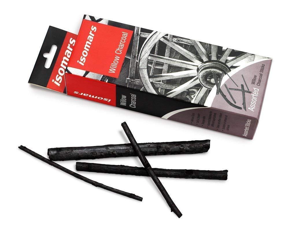 Isomars Paper Stumps with Charcoal Stciks - Isomars