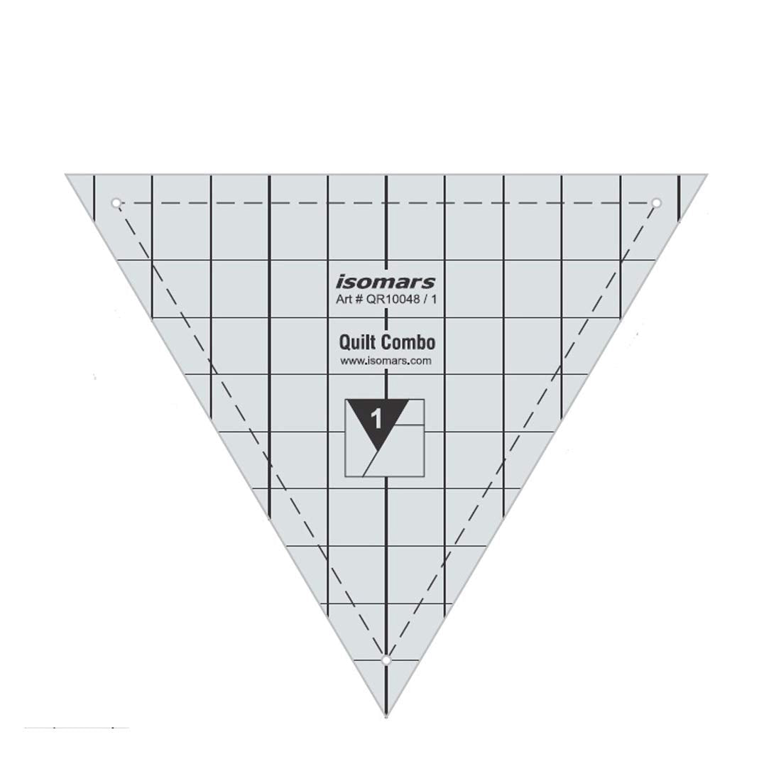 Isomars Quilt Combo Set of 4 Isomars Quilting Template for Patchwork & Sewing - Isomars