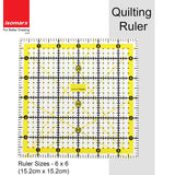 Isomars Quilting Rulers - Set Of 2 Sizes - 4.5"x4.5 And 6"x6" - Isomars