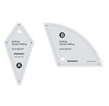Isomars Quilting Shape Setting Template Set of 4 - Isomars