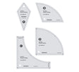 Isomars Quilting Shape Setting Template Set of 4 - Isomars