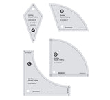 Isomars Quilting Shape Setting Template Set of 4 - Isomars