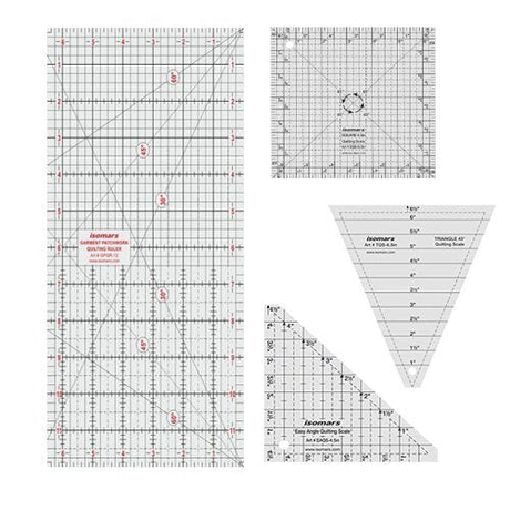 Isomars Quilting Stencil (Set of 4) - Isomars