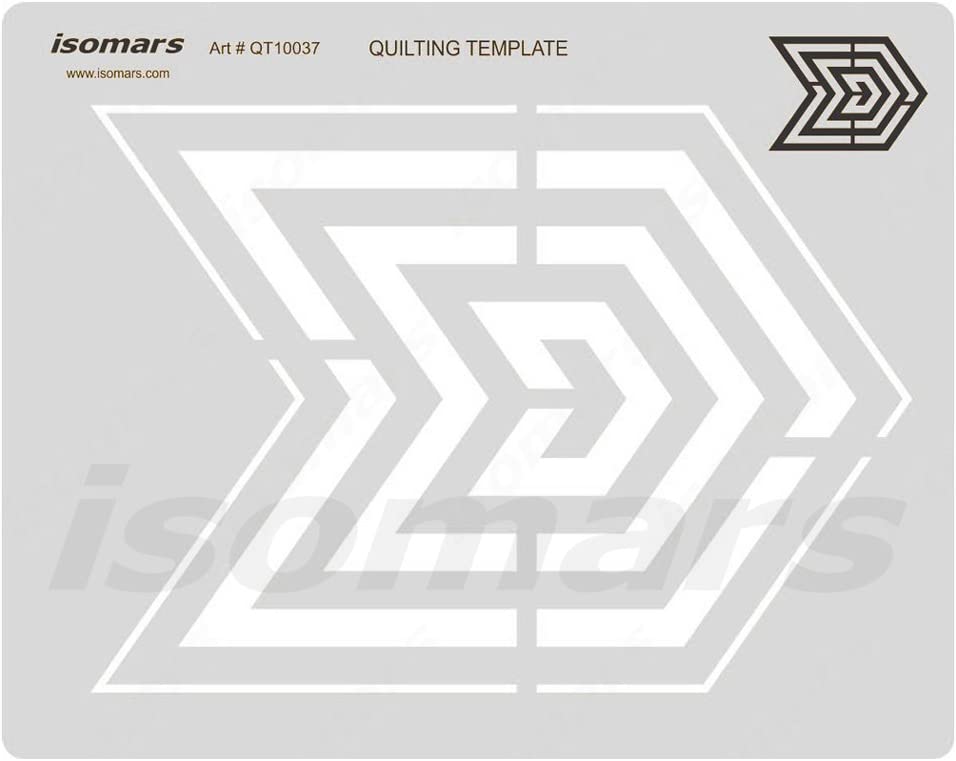 Isomars Quilting Template for Patchwork & Sewing 10037 - Isomars