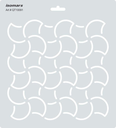 Isomars Quilting Template for Patchwork & Sewing 10091 - Isomars