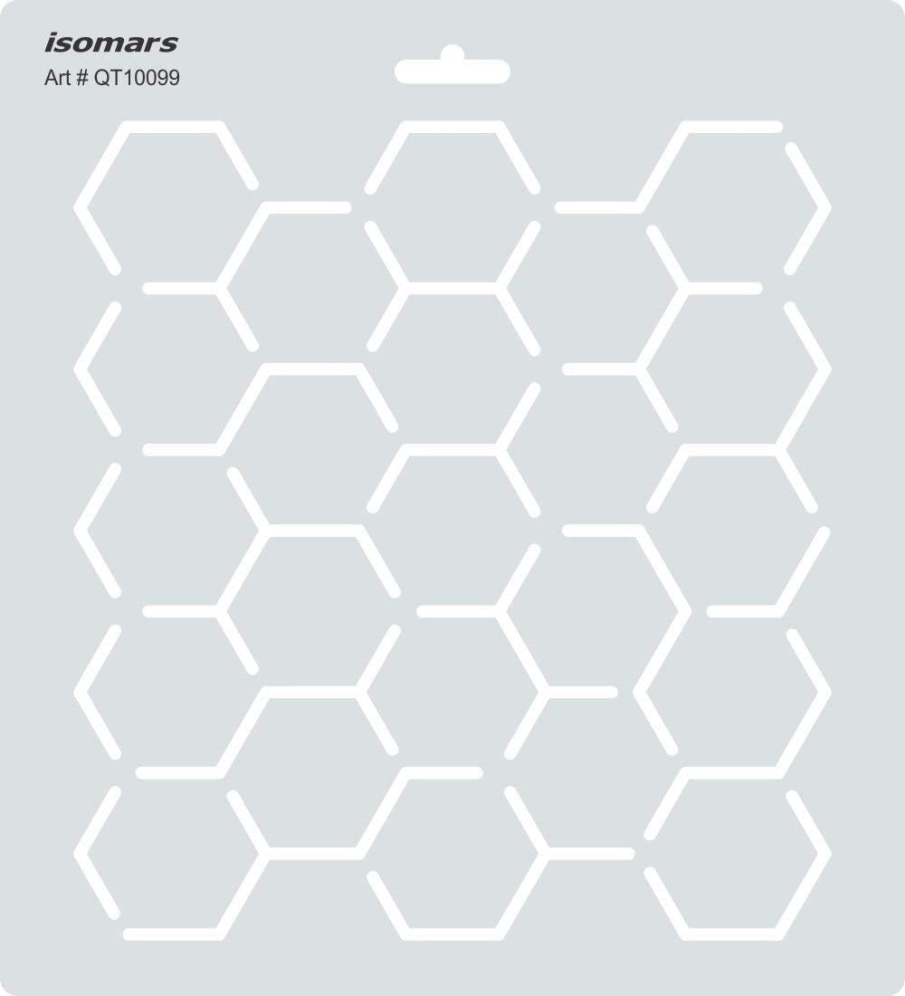 Isomars Quilting Template for Patchwork & Sewing 10099 - Isomars