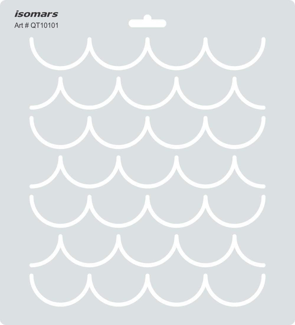 Isomars Quilting Template for Patchwork & Sewing 10101 - Isomars