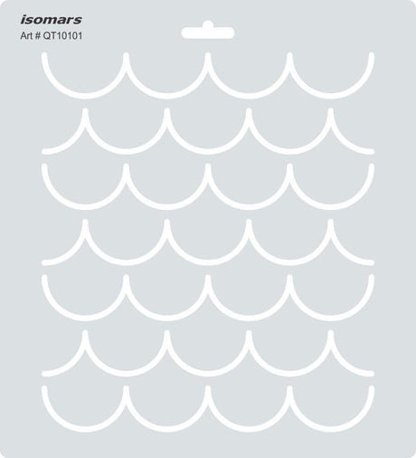 Isomars Quilting Template for Patchwork & Sewing 10101 - Isomars
